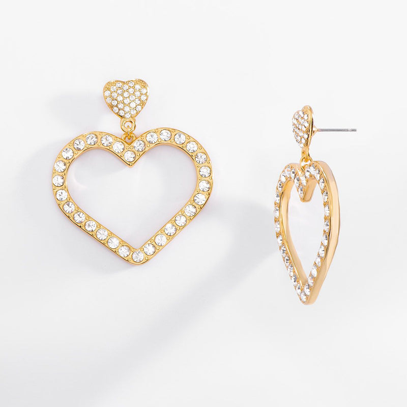 PARIS HEART EARRINGS