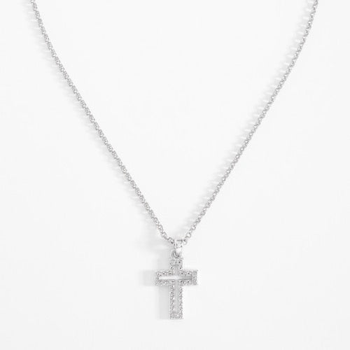 CROSS PLATINUM NECKLACE