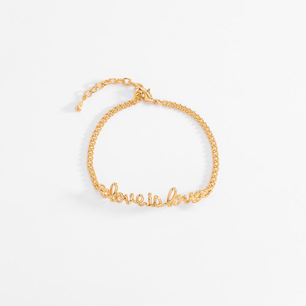 LOVE IS LOVE BRACELET