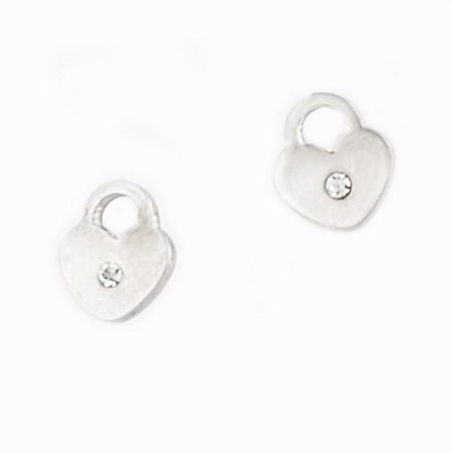 LOCKPLATINUM EARRINGS