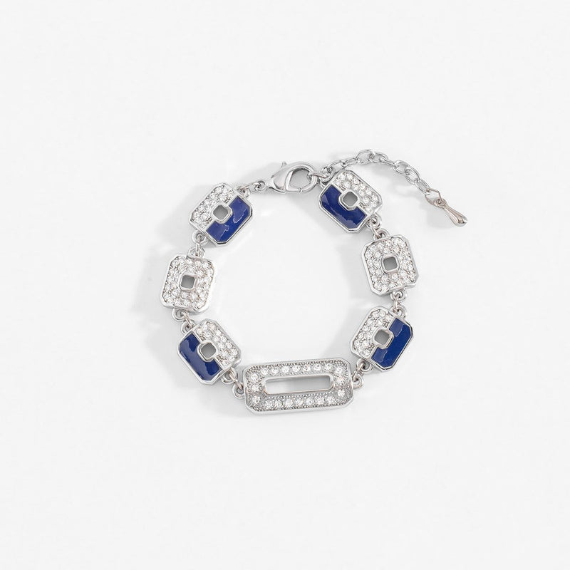 OCTAGON PLATINUM BRACELET