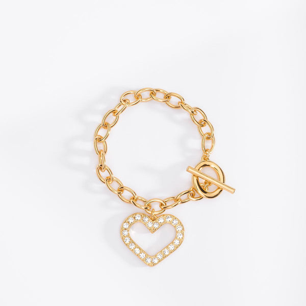 PARIS HEART BRACELET