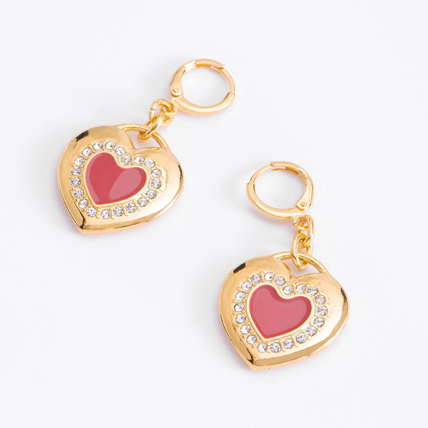 RED HEART EARRINGS