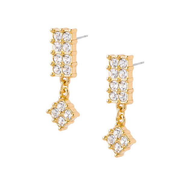 DIAMONICE TRI EARRINGS