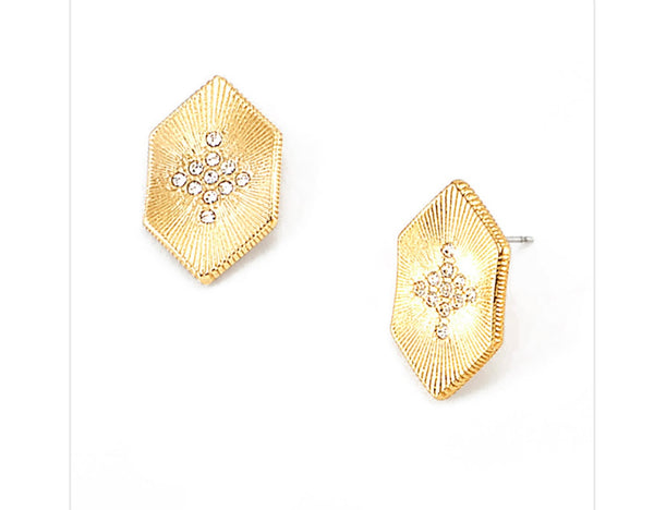 HEXAGON EARRINGS