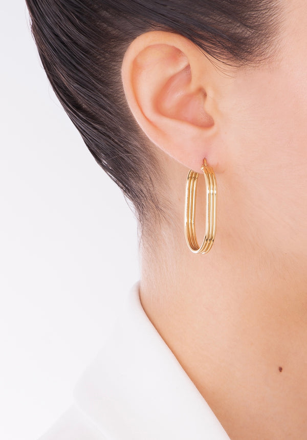 OVAL EARRINGS