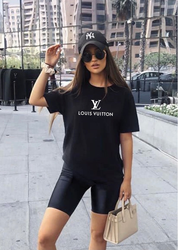 LV BLACK T-SHIRT