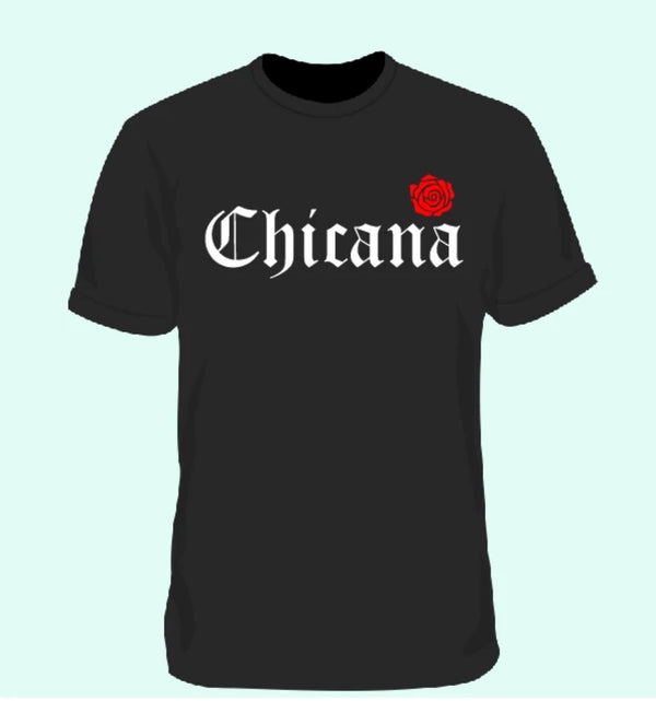 CHICANA BLACK T-SHIRT